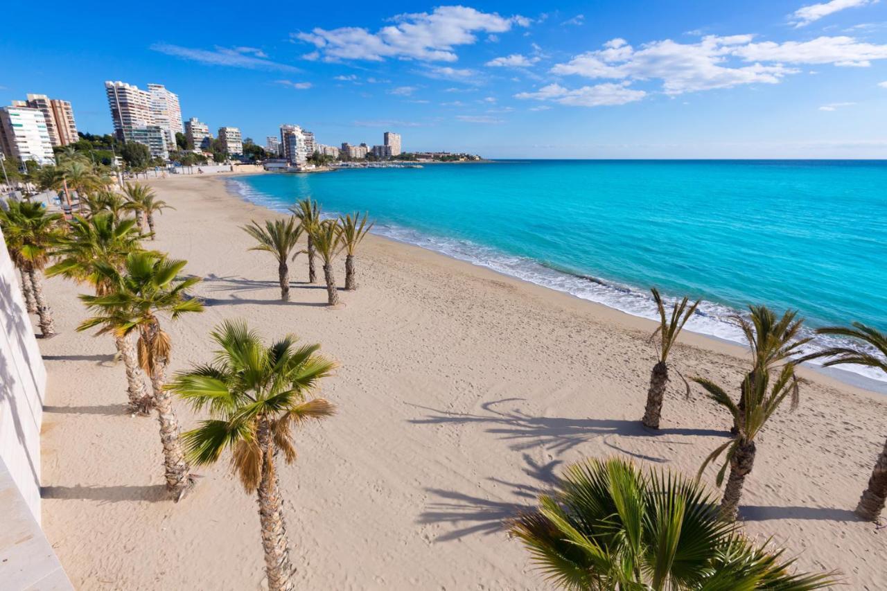 Hostal El Paraiso Playa Alicante Bagian luar foto